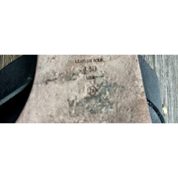 Schutz Womens Betisa Black Open-Toe Studded Slip-On Slide Sandals Size 8.5B - Picture 7 of 7